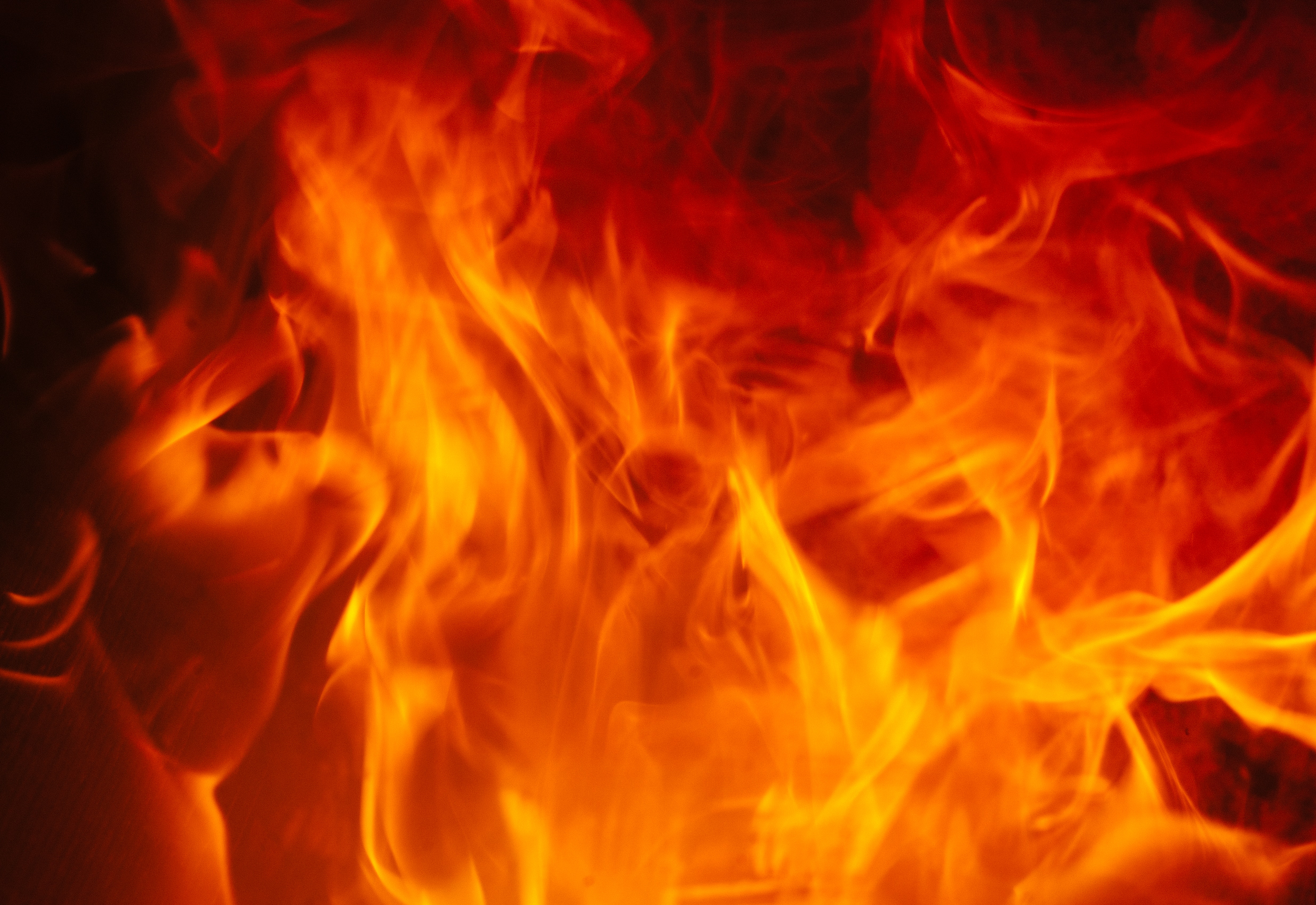 A picture of flames.